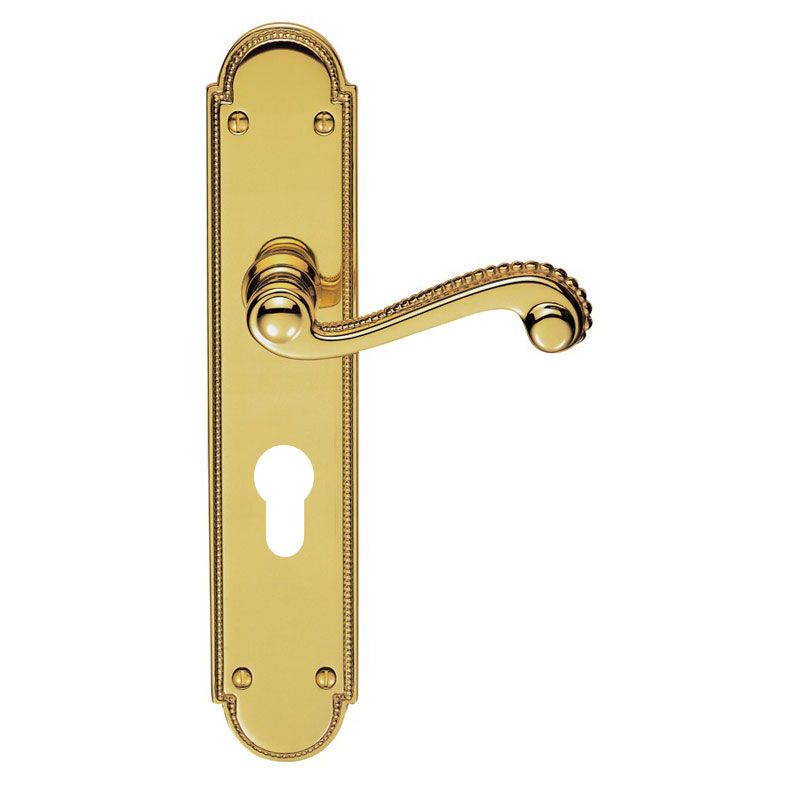 Arched pull handle made of solid brass. - Whitehaus Collection