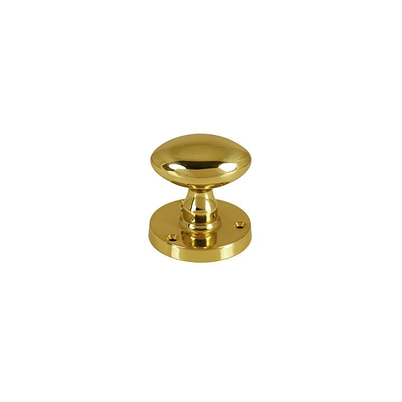 Pair of Solid Brass Oval Mortice Artisan Brass Door Knob 65mm With Screws  Pack of 2 -  Canada